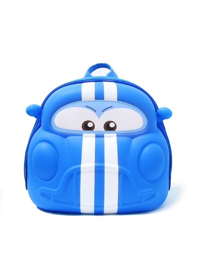 Supercute 3D Backpack Cars Design Blue Color - Image 1
